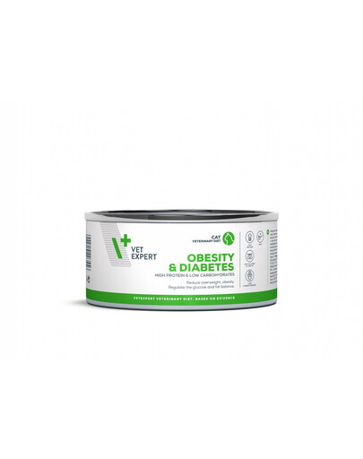 VET EXPERT Veterinary Diet Cat Obesity&Diabetes 100 g