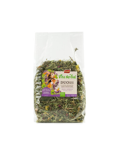 VITAPOL Vita Herbal Duo užkandis graužikams ir triušiams 400 g