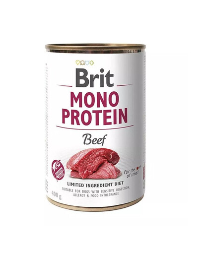 BRIT Mono Protein Beef 400 g monoproteinų maisto jautienos