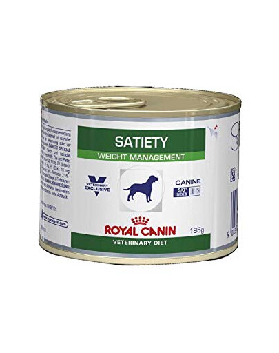 ROYAL CANIN Satiety Weight Management Canine 6 x 195 g drėgno ėdalo suaugusiems nutukusiems ir antsvorio turintiems šunims