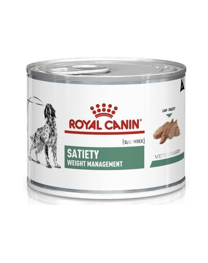 ROYAL CANIN Satiety Weight Management Canine 12 x 195 g drėgno ėdalo suaugusiems nutukusiems ir antsvorio turintiems šunims
