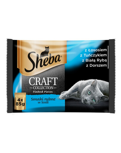 SHEBA Craft Collection​ konservų rinkinys su žuvimi 13x4x85 g