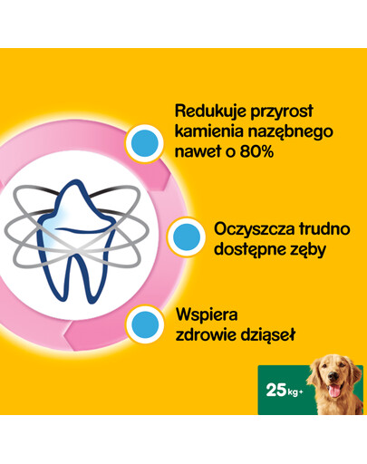Pedigree Dentastix didelių veislių šunims 8 X 270 g