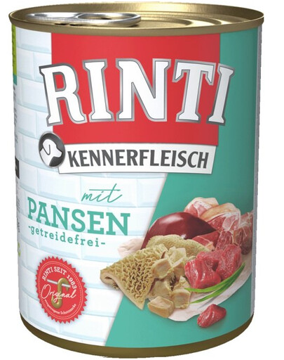RINTI Kennerfleisch Rumen su raugu 12x400 g