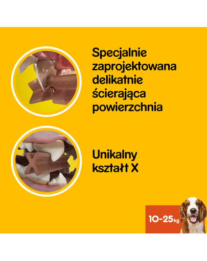 Pedigree Dentastix vidutinių veislių šunims 180 g x16