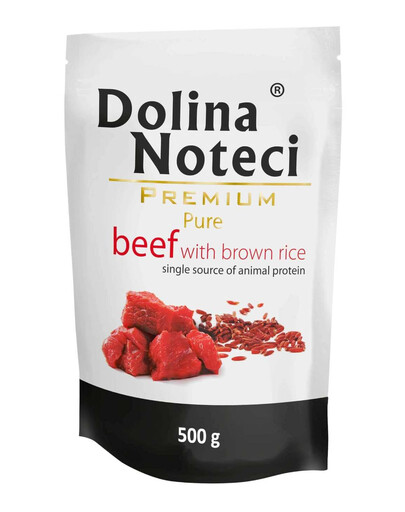 Dolina Noteci Premium Pure jautiena ir ryžiais 500 g
