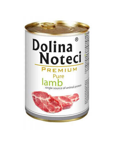 DOLINA NOTECI Premium Pure konservai su ėriena 800 g