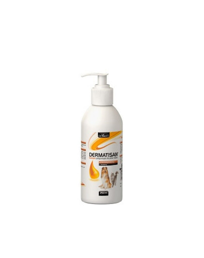 VET-AGRO Dermatisan Anti-seborėjinis šampūnas su biologiniu šepetėliu250 ml