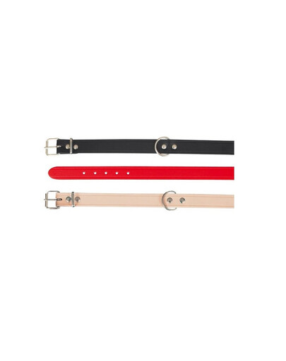 Trixie antkaklis su kniedėmis 19 - 24 cm / 12 mm natūralus