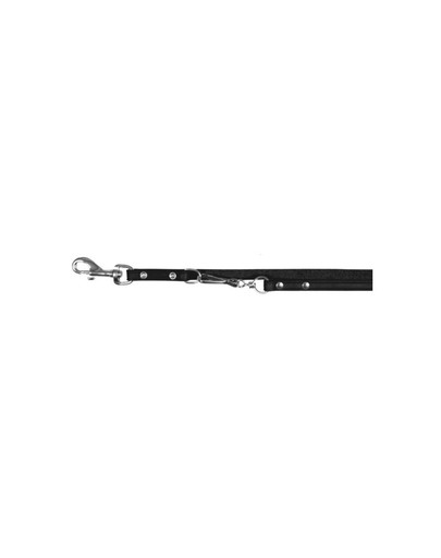 Trixie Basic Adjustable Lead pavadėlis S - M  2 M / 13 mm juodas