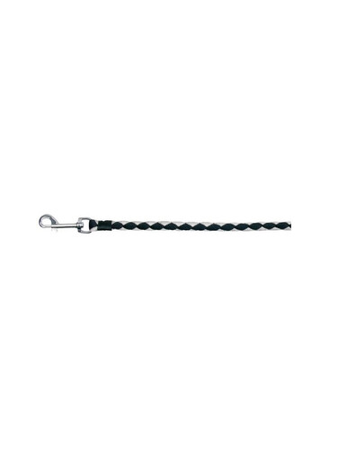 Trixie Cavo pavadėlis S - XL 1 m / 12 mm juodas / sidabrinis