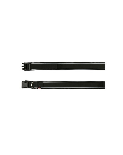 Trixie antkaklis M-L  42–48 cm / 30 mm juodas