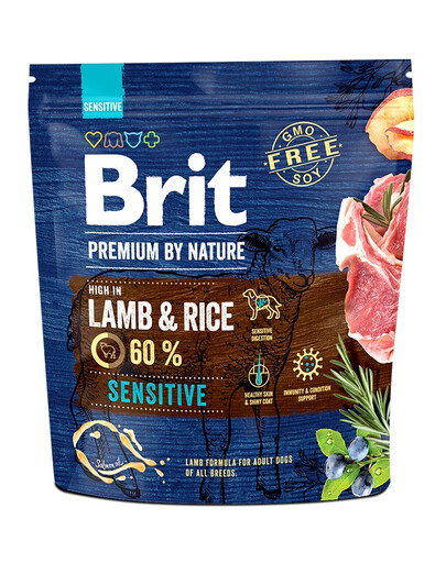 BRIT Premium By Nature Sensitive Lamb & Rice 1 kg