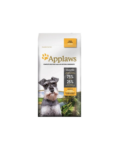 APPLAWS Senior Visų veislių šunų maistas vištiena 2 kg