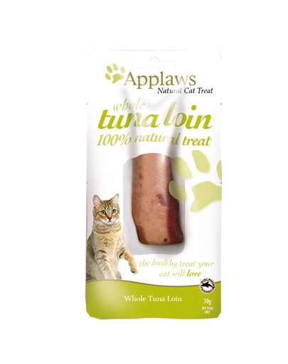 APPLAWS Tuno filė žuvies padaže 12x30 g kačių skanėstas