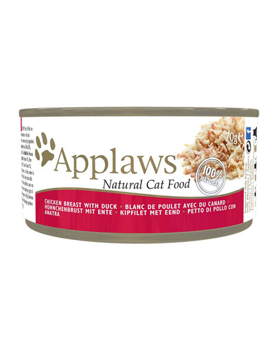 APPLAWS CAT CHICKEN BREAST WITH DUCK 70 g