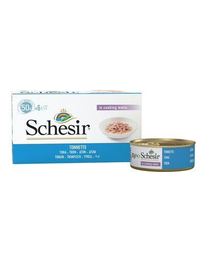 Schesir tunas savo padaže 50 g X 6