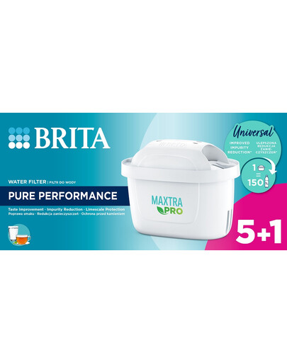 BRITA MAXTRA PRO Pure Performance 5+1 (6 vnt.) vandens filtras
