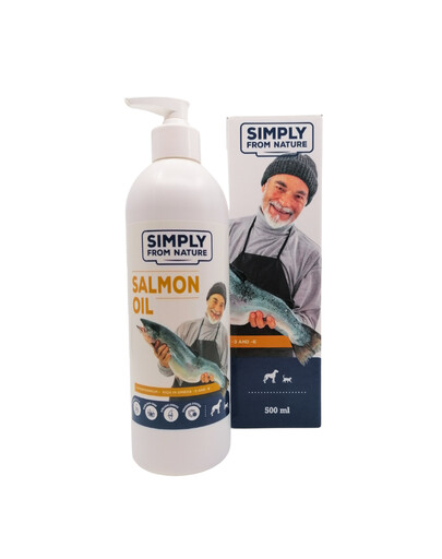 SIMPLY FROM NATURE Salmon oil Lašišų aliejus 500 ml