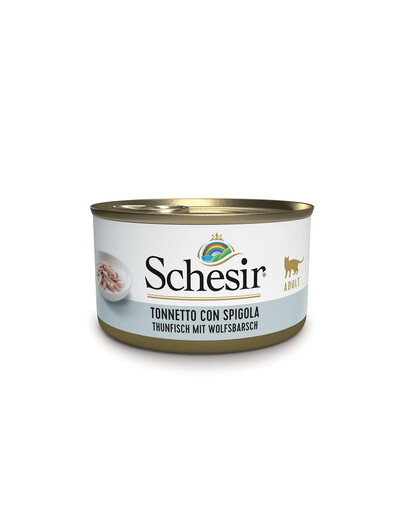 SCHESIR Jūros gėrybės Tunas su jūros ešeriu 85 g
