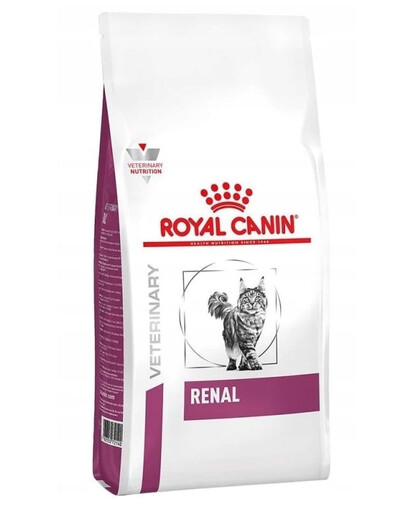 ROYAL CANIN Veterinary Diet Feline Renal 2 x 400g inkstų nepakankamumu sergančių kačių maistas
