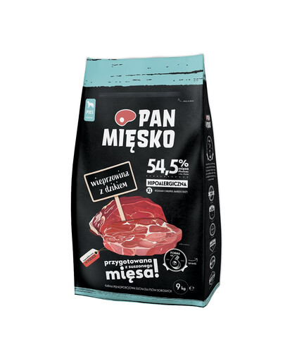 PAN MIĘSKO Labai stambių veislių kiauliena su šerniena 3 kg