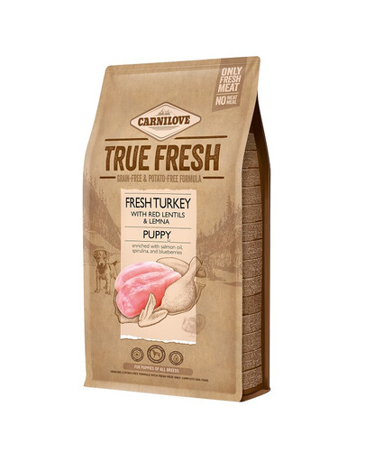 CARNILOVE True Fresh Turkey šuniukams 4 kg