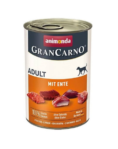 ANIMONDA Grancarno 400 g konservų dėžutė šunims be grūdų