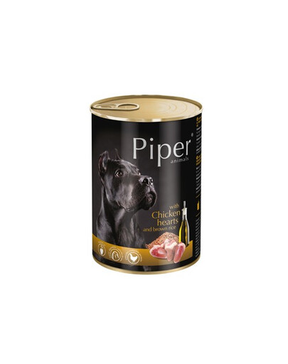 DOLINA NOTECI PIPER su vištienos širdelėmis ir ryžiais 400 g