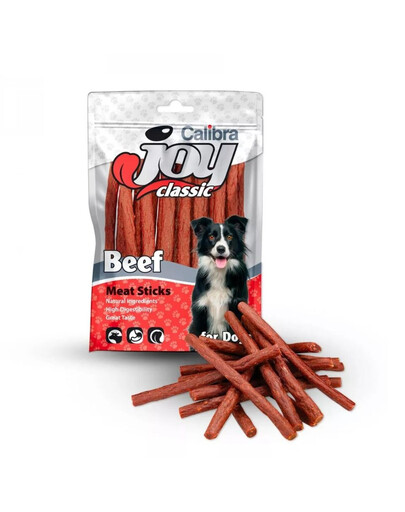 CALIBRA Dog Joy Classic Beef Sticks 80 g jautienos lazdelės