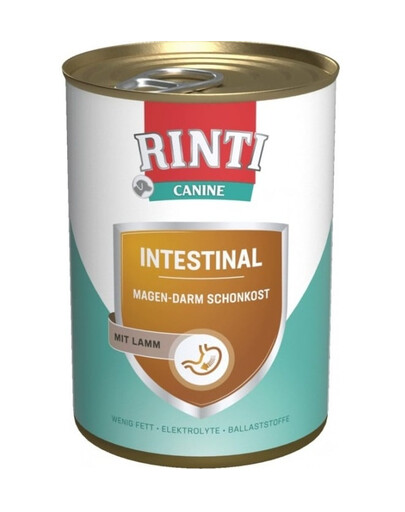 RINTI Canine Intestinal lamb 400 g ėriena