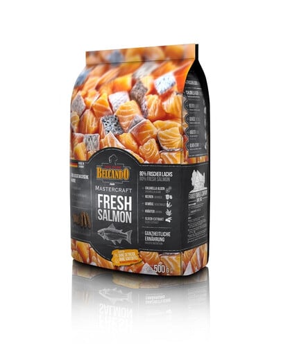 BELCANDO Mastercraft Fresh salmon Šviežia lašiša 500 g.