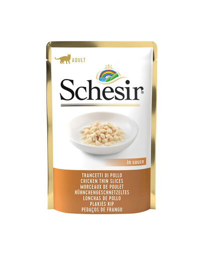 SCHESIR Plonos vištienos juostelės 85 g padaže