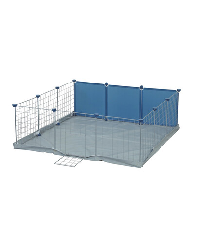 ZOLUX NEOLIFE „Neopark“ aptvaras jūrų kiaulytėms 105x105x35 mėlynas