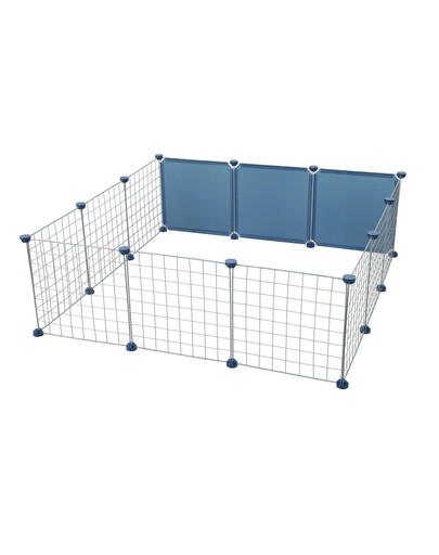 ZOLUX NEOLIFE „Neopark“ aptvaras jūrų kiaulytėms 105x105x35 mėlynas