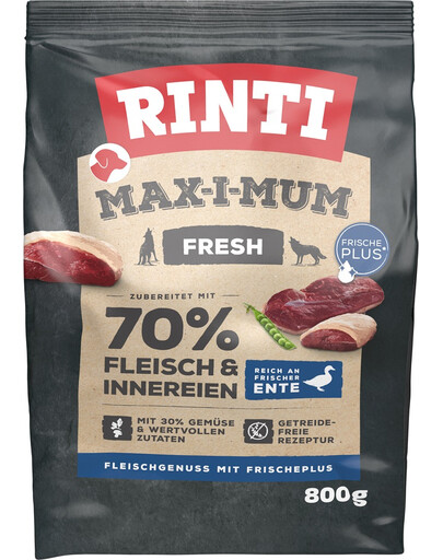 RINTI MAX-I-MUM Duck 800 g su antimi