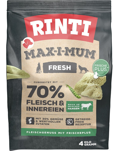 RINTI MAX-I-MUM Rumen su prieskrandžiu 4 kg