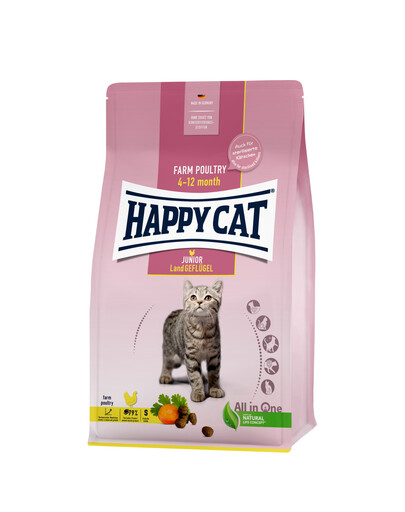 HAPPY CAT Junior Country Drób 10 kg