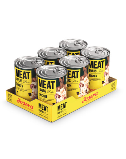 JOSERA Meatlovers Pure Vištiena 6x800 g