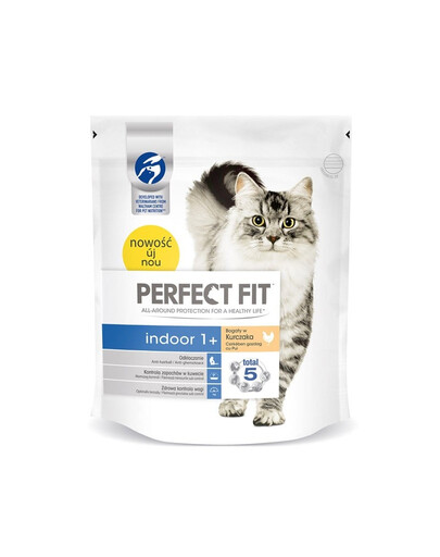 Perfect Fit Indoor 1+ ėdalas praturtintas vištiena 5 X 750 g