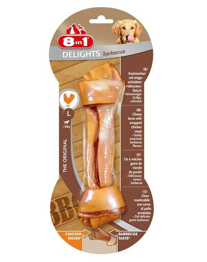 8in1 Delights Barbecue kaulas L