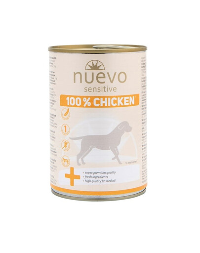NUEVO Adult Sensitive Vištiena 400 g