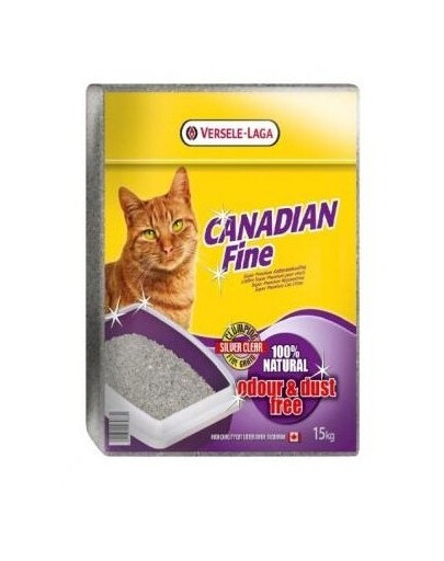 Versele-Laga Canadian Fine - kraikas Silver Clear 15 kg