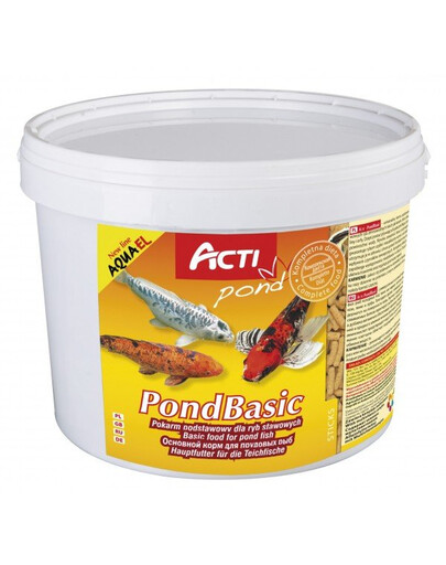 Aquael Acti Pond Basic maistas tvenkinio žuvims 11 l