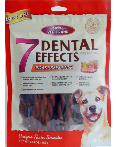MACED Dental Stick su jautiena  15 vnt./160 g