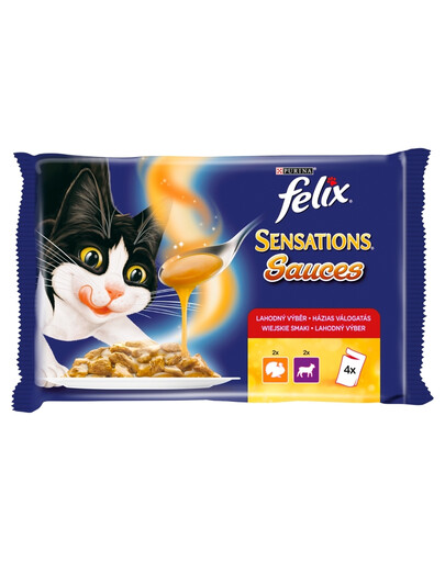 FELIX Sensations with Turkey and Lamb 40 x 100g
