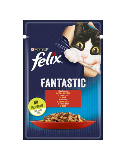 FRISKIES FANTASTIC jautiena drebučiuose  85g kačių drėgnas maistas
