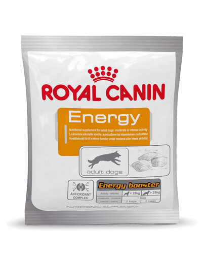 ROYAL CANIN Maisto papildas Energy 30 x 50 g skanėstas suaugusiems šunims, aktyviems