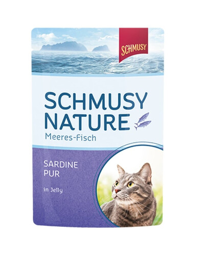 SCHMUSY Nature Sardinės drebučiuose 100 g