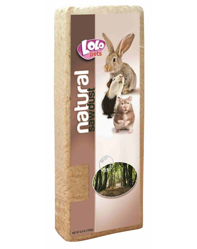 Lolo Pets natūralios presuotos pjuvenos graužikams 1100 g